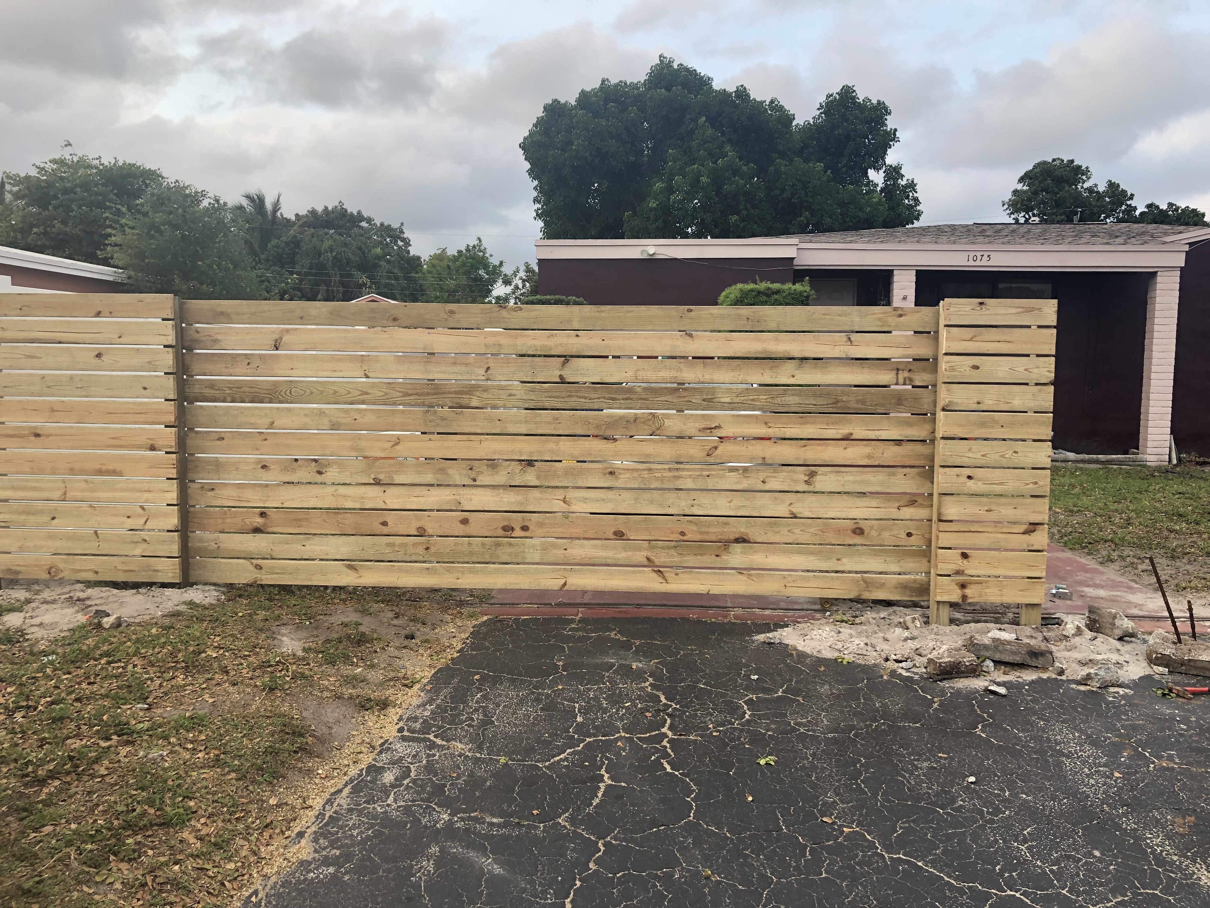 Residential Wood Fence Styles in Lubbock, Texas.